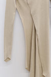 Marc le bihan top cutting ball collar skirt 2760 Tilleul